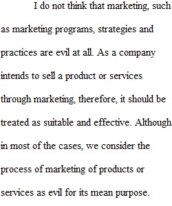 Marketing Principles